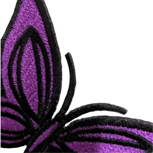 Heat Cut Laser Border Patch