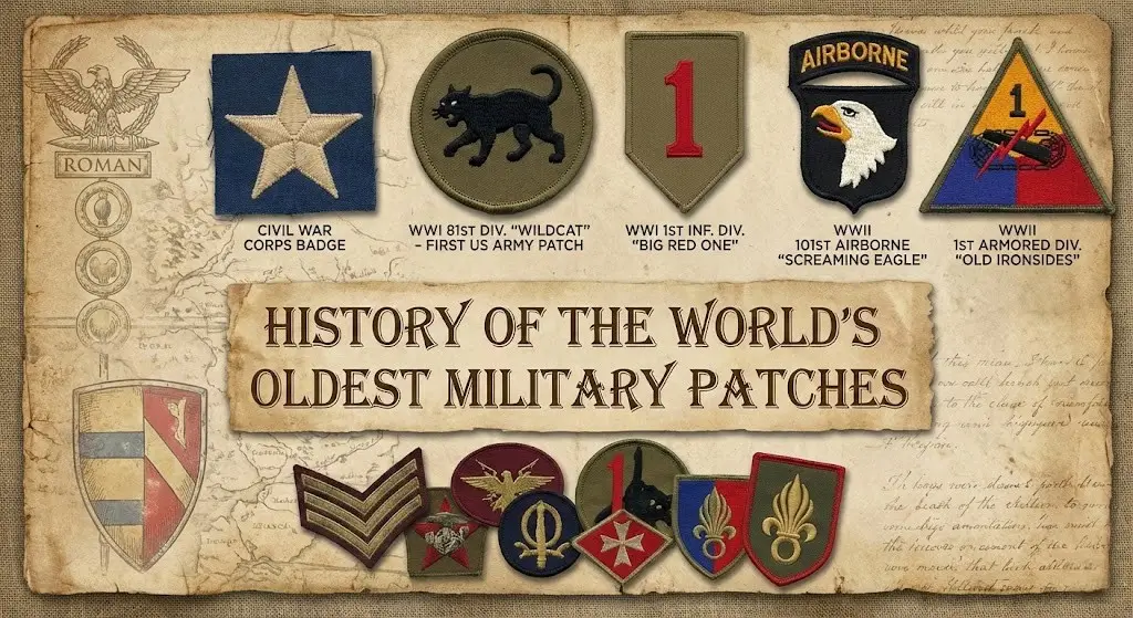 History of the World's Oldest Military Patches
